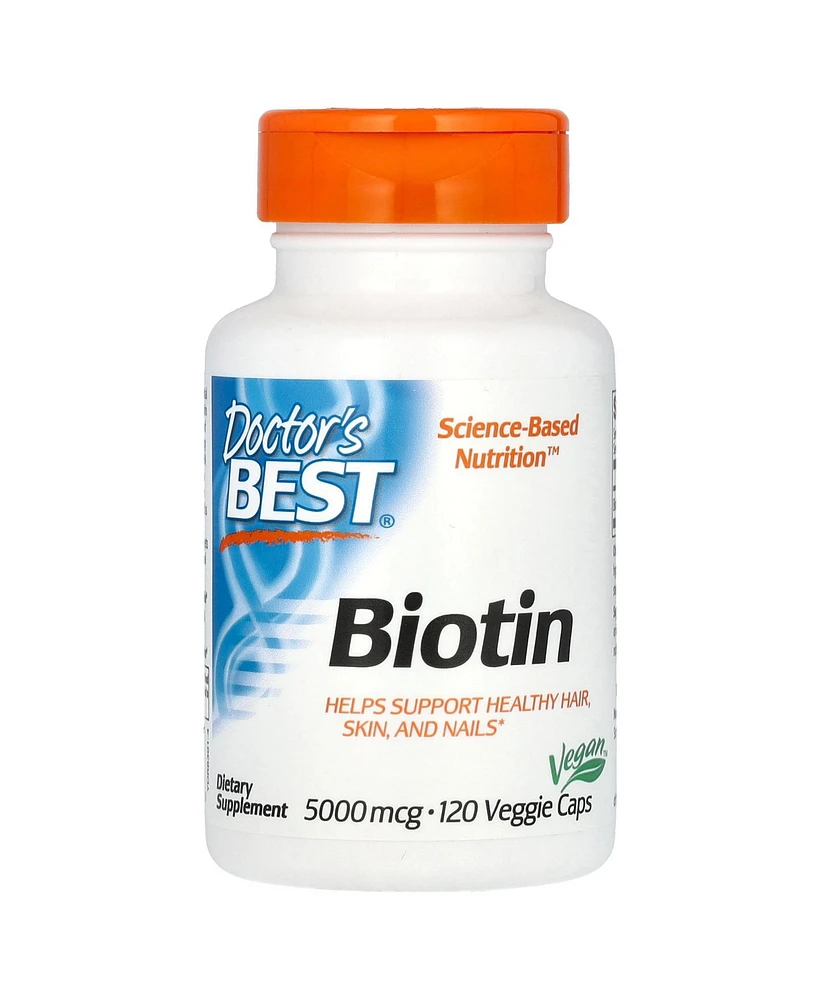 Doctor's Best Biotin 5 000 mcg