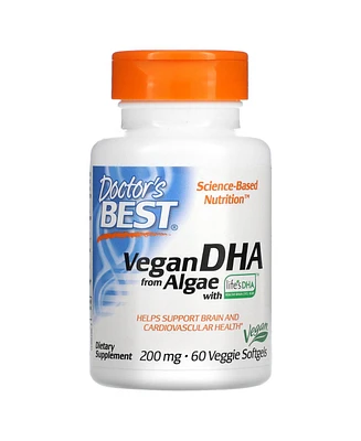 Doctor's Best Nutrition Dha from Algae with Life's Dha 200 mg