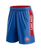 Fanatics Men's Royal Chicago Cubs Win the Match Defender Shorts