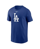 Nike Men's Royal Los Angeles Dodgers Fuse Logo T-Shirt