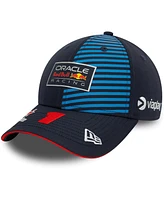 New Era Men's Max Verstappen Navy Red Bull Racing Driver 9FORTY Adjustable Hat