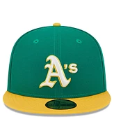 New Era Men's Green Oakland Athletics Big League Chew Team 59FIFTY Fitted Hat
