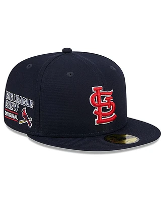 New Era Men's Navy St. Louis Cardinals Big League Chew Team 59FIFTY Fitted Hat