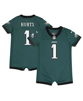 Nike Newborn and Infant Boys Girls Jalen Hurts Midnight Philadelphia Eagles Game Romper Jersey