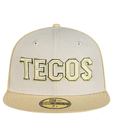 New Era Men's Khaki/Tan Tecolotes Laredos Mexico League On Field 59FIFTY Fitted Hat