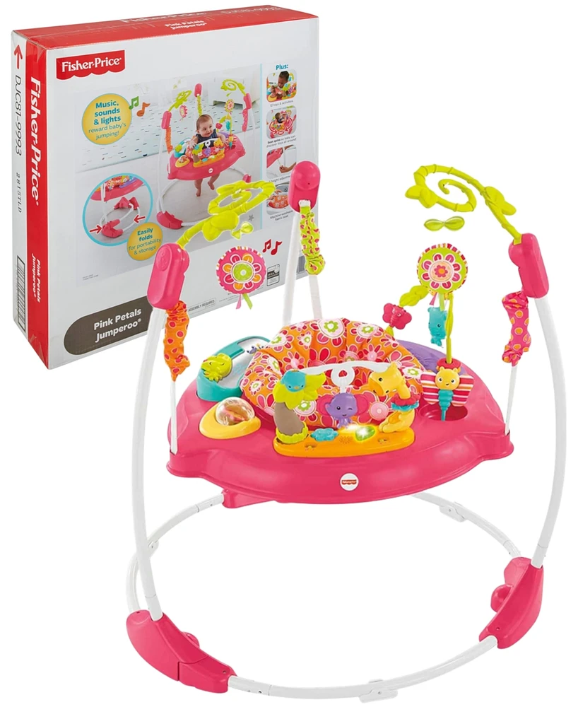 Fisher Price Girly Safari Jumperoo Activity Center