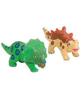 Wild Republic Soft and Squeezable Dinosaur Playset