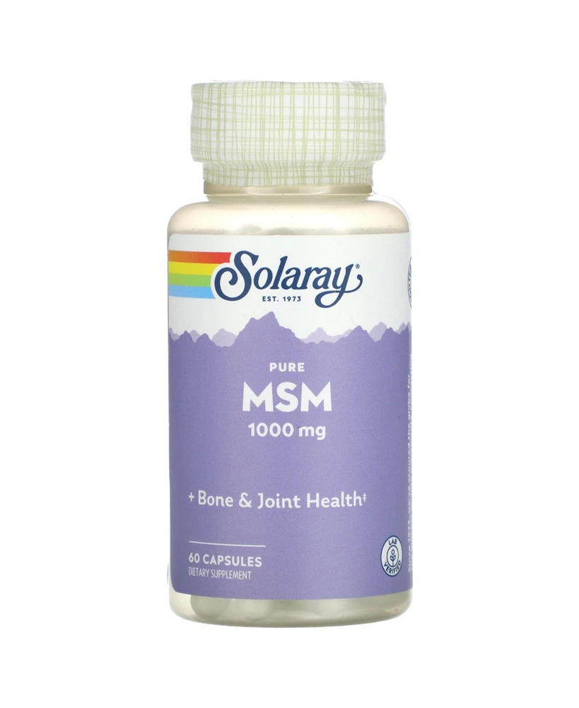 Solaray Pure Msm 1 000 mg