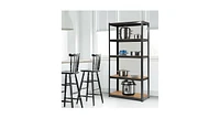 Slickblue 2 Pcs Storage Shelves Garage Shelving Units Tool Utility