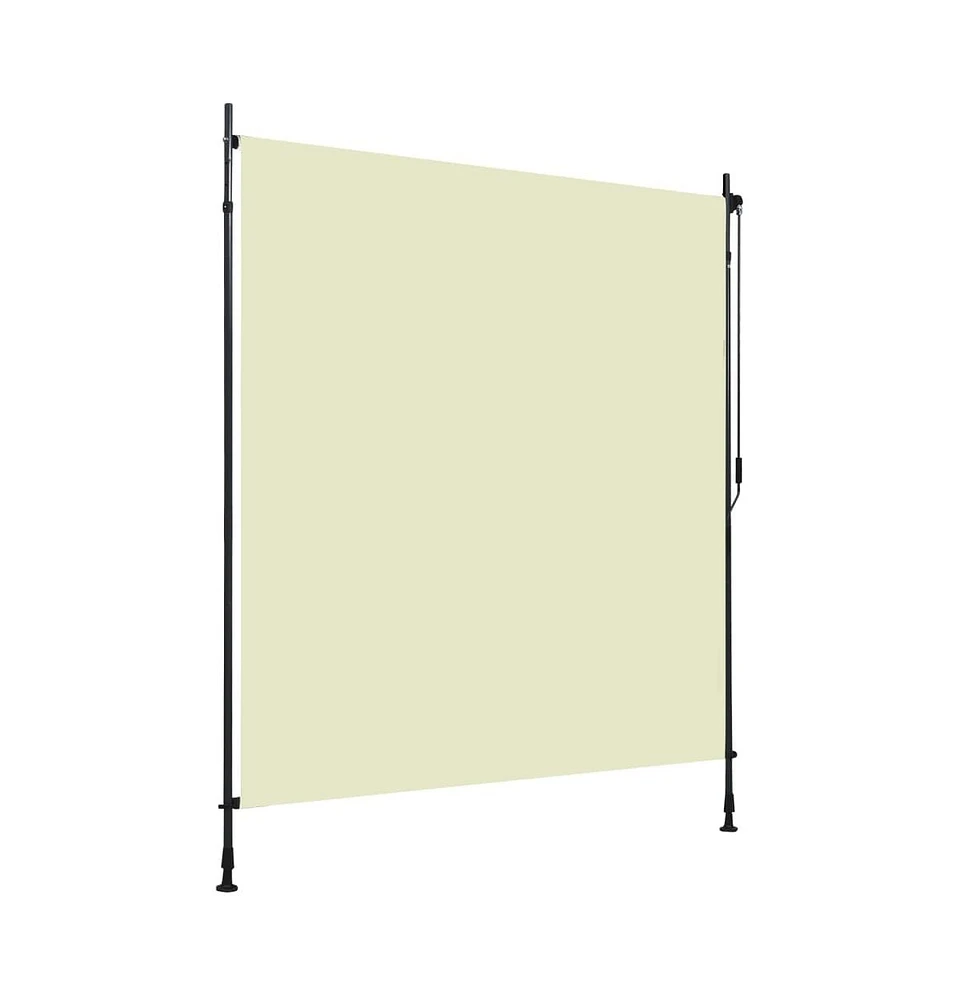 vidaXL Outdoor Roller Blind 78.7"x106.3" Cream