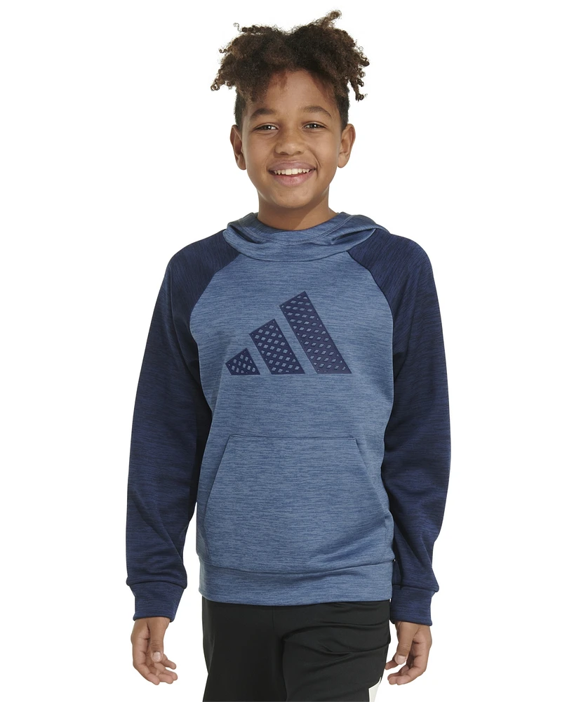 adidas Big Boys Long-Sleeve Game & Go Pullover Hoodie