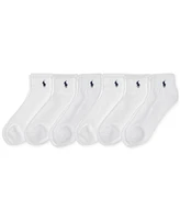 Polo Ralph Lauren Men's 6-Pk. Performance Sport Quarter Socks