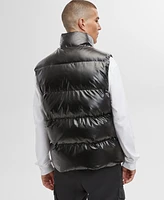 Mode of One Men's Solid Puffer Vest, Created for Macy's