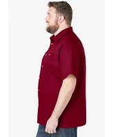 KingSize Big & Tall Short-Sleeve Pocket Sport Shirt