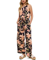 John Paul Richard Women's Printed Matte Jersey Jumpsuit