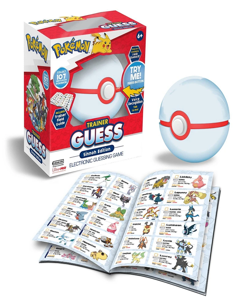Ultra Pro Pokemon Trainer Guess Sinnoh Edition Guessing Game