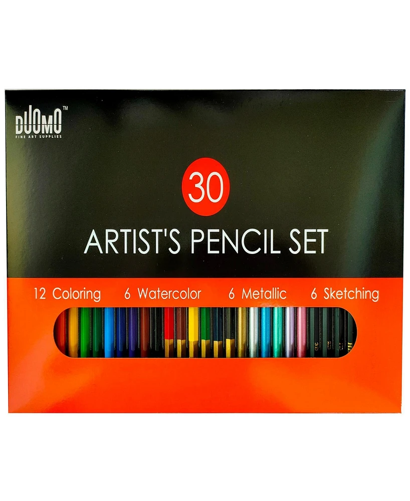 Montrose Colors Duomo 30-Piece Artist's Pencil Set