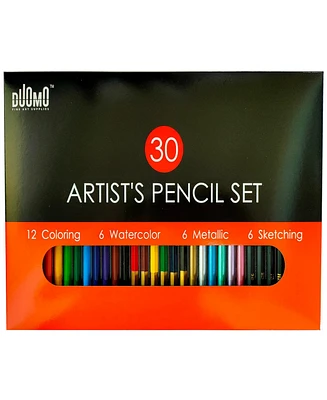 Montrose Colors Duomo 30-Piece Artist's Pencil Set