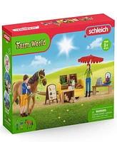Schleich Farm World Sunny Day Mobile Farm Stand Playset