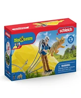 Schleich Dinosaurs Parachute Rescue Figurine Playset