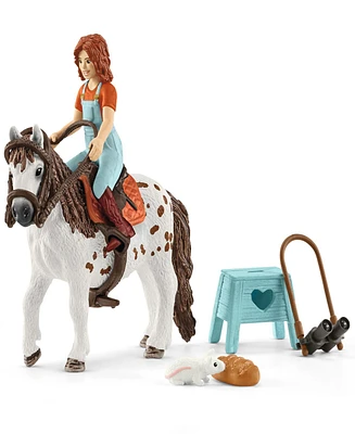 Schleich Horse Club Mia Spotty Figurine Playset