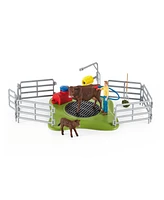 Schleich Farm World Happy Cow Wash Playset