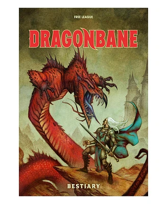 Free League Publishing Dragonbane Bestiary Rpg Supplement Book