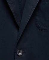 Mango Men's Slim Fit Linen Cotton-Blend Blazer