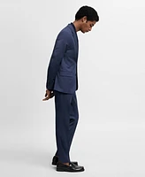 Mango Men's Stretch Fabric Super Slim-Fit Suit Blazer