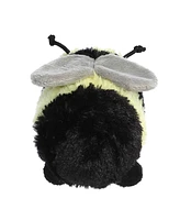 Aurora Small Eco Softies 8" Bumblebee Plush Toy Yellow 6"