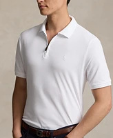 Polo Ralph Lauren Men's Classic-Fit Stretch Mesh Zip Polo Shirt