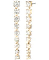 Marchesa Cubic Zirconia Linear Drop Earrings