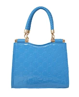 Bebe Dana Monogram Top Handle Crossbody Bag