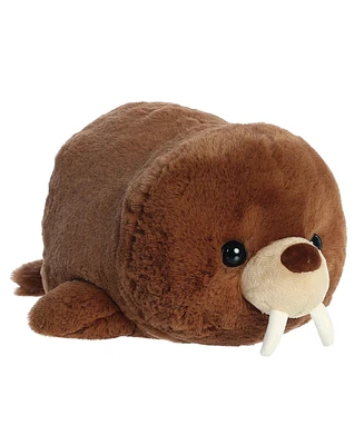 Aurora Medium William Walrus Spudsters Adorable Plush Toy Brown 12"