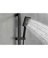 Eco-Performance Handheld Shower With 28-Inch Slide Bar And 59-Inch Hose