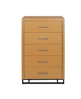 Simplie Fun 5 Drawer Chest