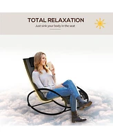 Streamdale Furniture Comfortable Rocking Lounger Relax and Sway in Style