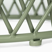 Stylish Lattice Accent Table for Indoor Decor and Parties