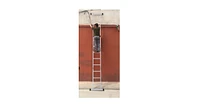 Slickblue 12.5FT EN131 Multi Purpose Step Aluminum Folding Scaffold Ladder
