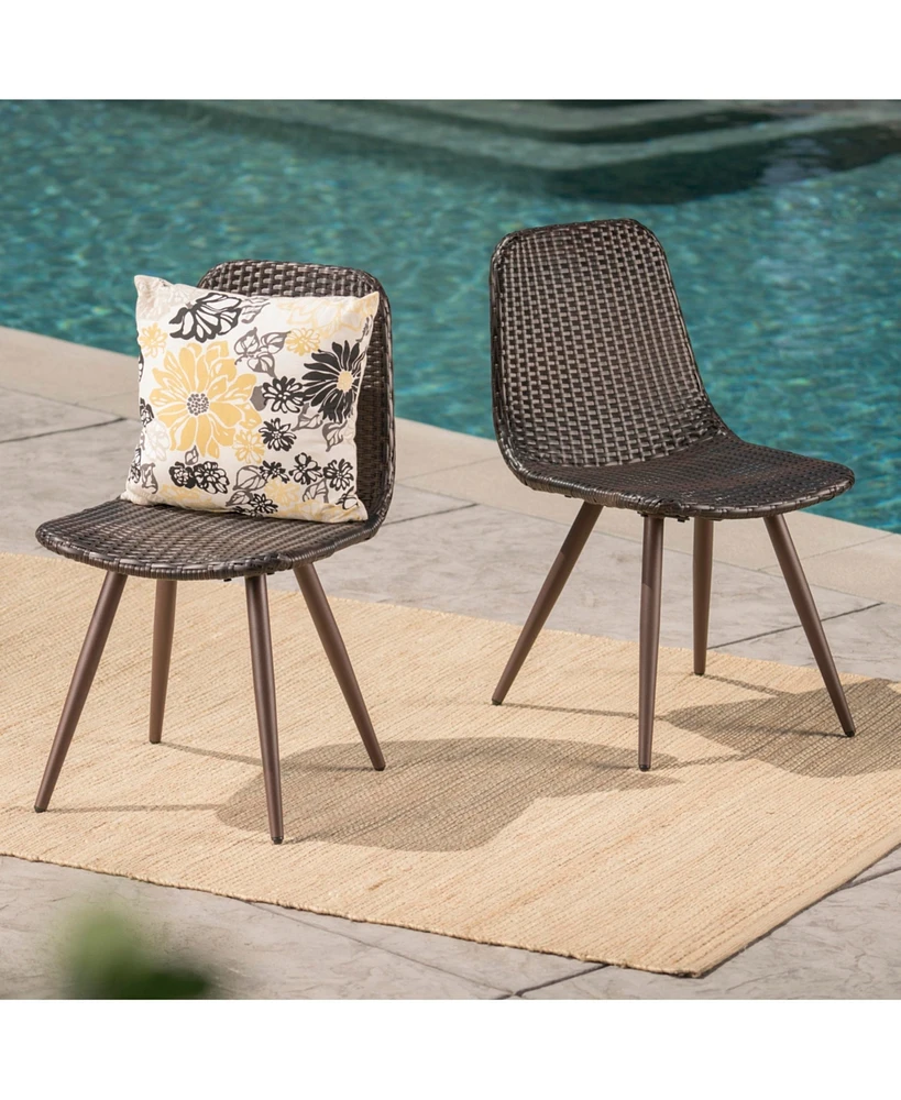 Simplie Fun Stylish & Durable Wicker Dining Chairs for Chic Patios