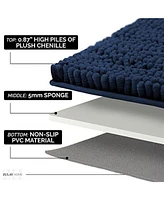 Soft Shaggy Bathroom Rug - Ultra Absorbent Bath Mats for Bathroom Non Slip Carpet