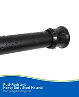 Kenney Twist Fit No Tools Shower Curtain Rod, 42-72"