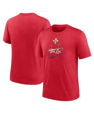 Nike Men's Red St. Louis Cardinals 2024 City Connect Tri-Blend T-Shirt