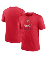 Nike Men's Red St. Louis Cardinals 2024 City Connect Tri-Blend T-Shirt