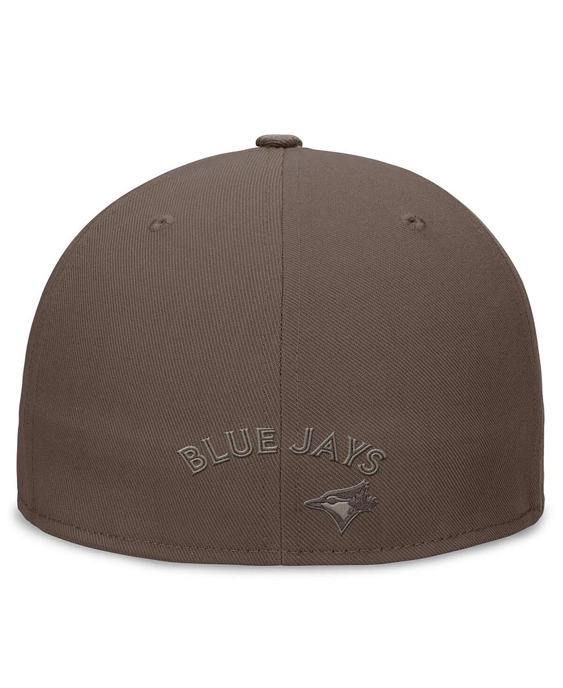 Nike Men's Brown Toronto Blue Jays Statement Ironstone Performance True Fitted Hat