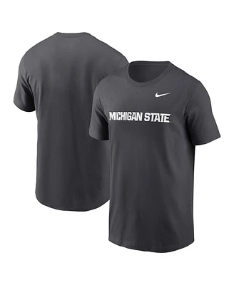 Nike Men's Michigan State Spartans Primetime Evergreen Wordmark T-Shirt