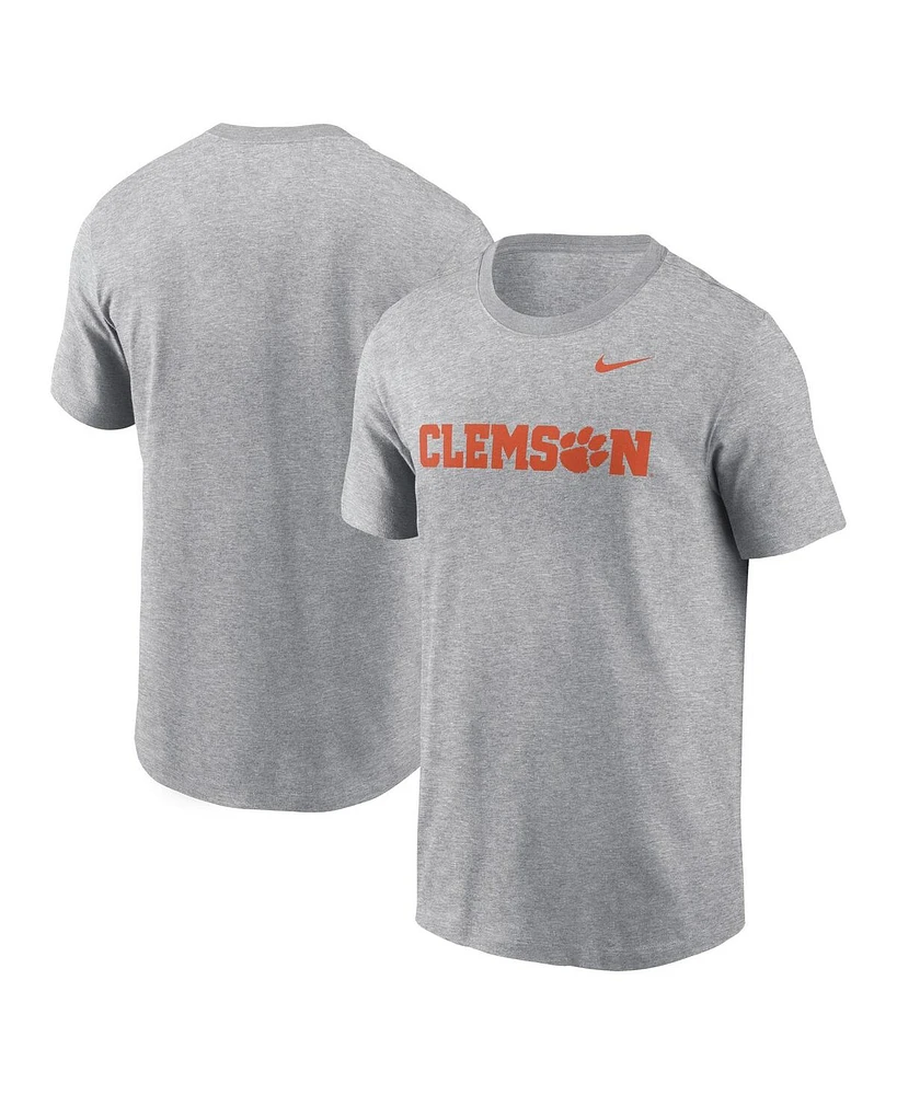 Nike Men's Clemson Tigers Primetime Evergreen Wordmark T-Shirt