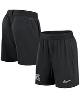 Nike Men's Black Michigan State Spartans 2024 Sideline Performance Shorts