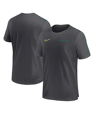 Nike Men's Oregon Ducks 2024 Sideline Coach Performance T-shirt