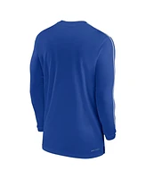 Nike Men's Kentucky Wildcats 2024 Sideline Coach Uv Performance Long Sleeve T-Shirt